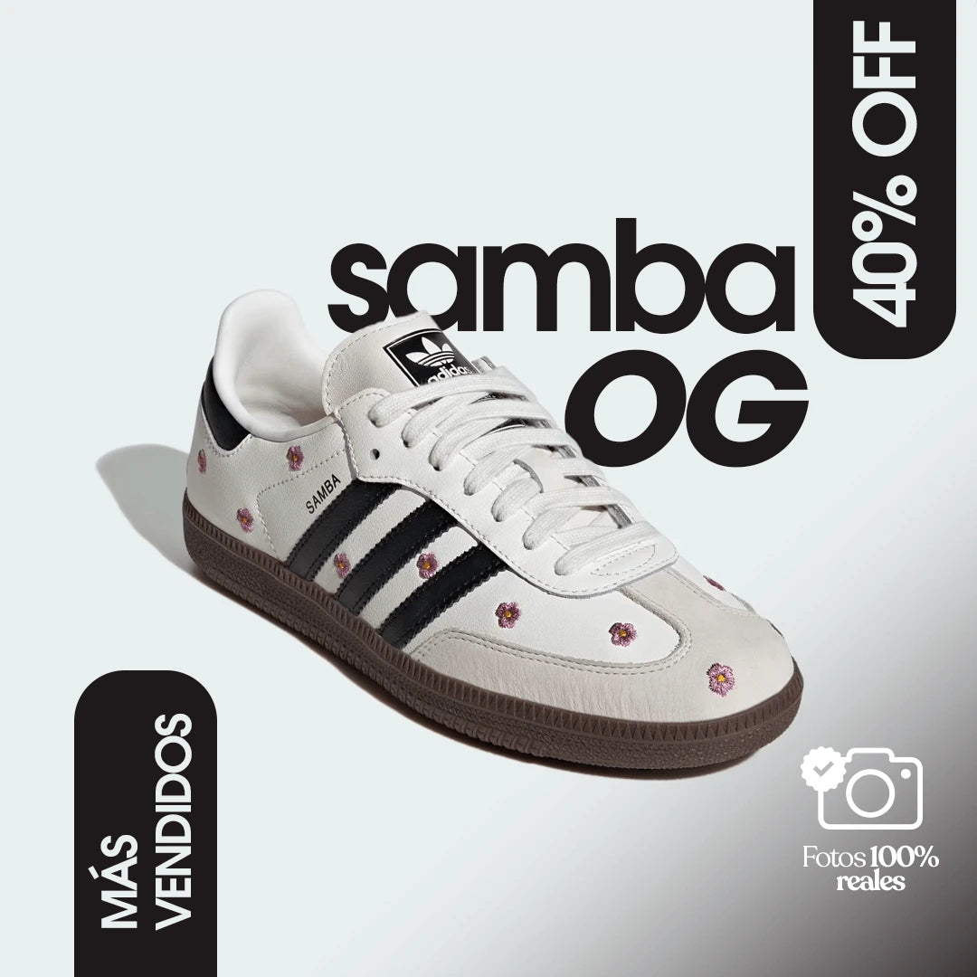 ADlDAS SAMBA EDICIÓN: Floral 2025 1.1
